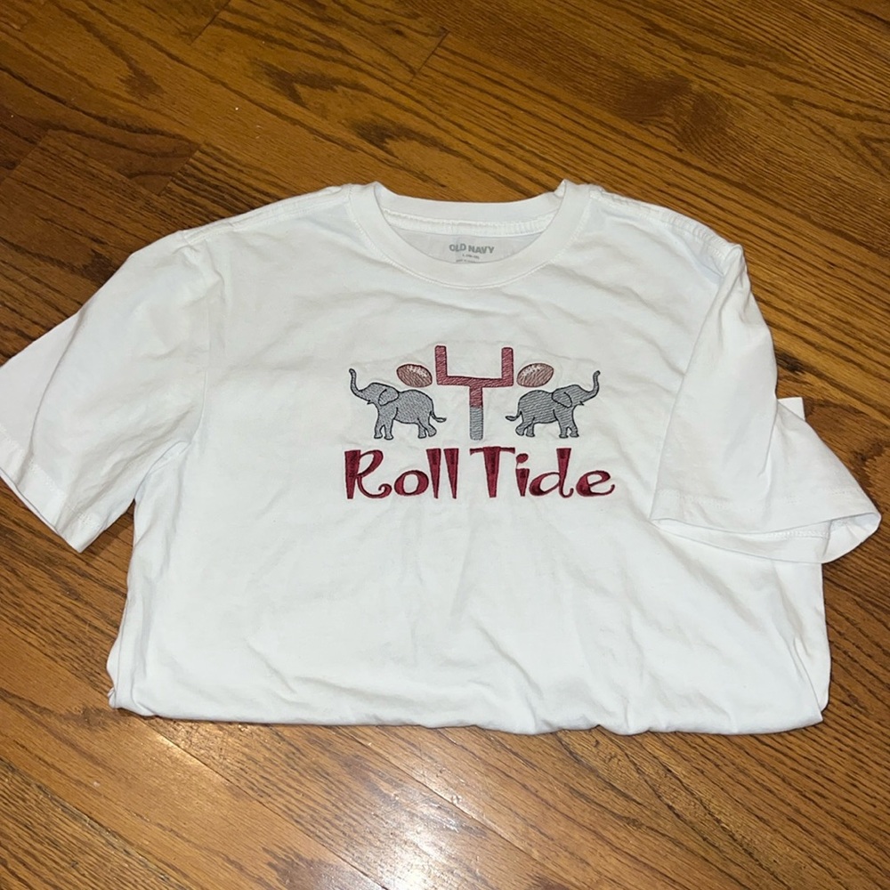 Roll Tide Alabama football boys football shirt